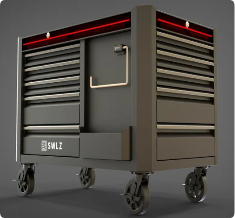 LZ002-03 Wide Industrial Tool Cabinet