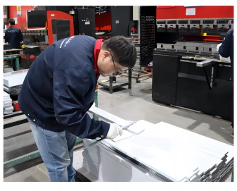 In-process quality control for cabinet production
